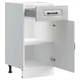 Kitchen Base Cabinet Kalmar Grey Sonoma Engineered Wood 853473