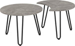 ZNTS Athens Duo Coffee Table Set 300-301-064