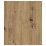 ZNTS Wall-Mounted Bedside Cabinets 2 pcs Artisan Oak 38x34x40 cm 861246