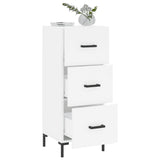 Sideboard White 34.5x34x90 cm Engineered Wood 828604