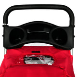 Folding Pet Stroller Dog/Cat Travel Carrier Red 170055