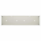Raised Garden Planter White 100 x 26 x 82 cm Steel 865877