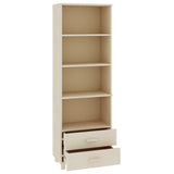 Highboard HAMAR Honey Brown 60x35x180 cm Solid Wood Pine 340488