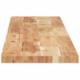 Floating Shelves 4 pcs 120x20x2 cm Oil Finished Solid Wood Acacia 3279514