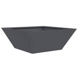 Garden Planter 5 pcs Anthracite 40 x 40 x 15 cm 873815