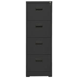 ZNTS Filing Cabinet Anthracite 46x62x133 cm Steel 336281