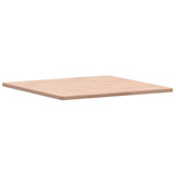 Table Top 90x90x2,5 cm Square Solid Wood Beech 355959