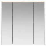 Bathroom Mirror Cabinet Old Wood 63.5 x 15.5 x 60.5 cm 889253