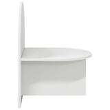 Bedside Table 2 pcs High Gloss White 48 x 49 x 65 cm 8001122
