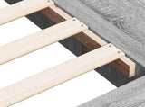 Bed Frame without Mattress Grey Sonoma 180x200 cm Super King 3280459