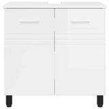 Bathroom Vanity Unit High Gloss White 60 x 35 x 60 cm 889409