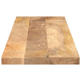 Table Top 120x40x3.8 cm Rectangular Solid Wood Mango 371517