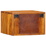 Bedside Cabinet with Drawer Brown 35 x 30 x 22 cm 4016517