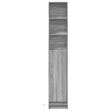 Sideboard with LED Grey Sonoma 36x32.5x200 cm Engineered Wood 852129