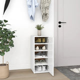 ZNTS Shoe Cabinets 2 pcs White 32x35x70 cm Engineered Wood 808955