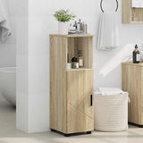 Bathroom Cabinet with Storage Sonoma Oak 30 x 35 x 95 cm 883316