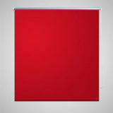ZNTS Roller Blind Blackout 160 x 175 cm Red 240140