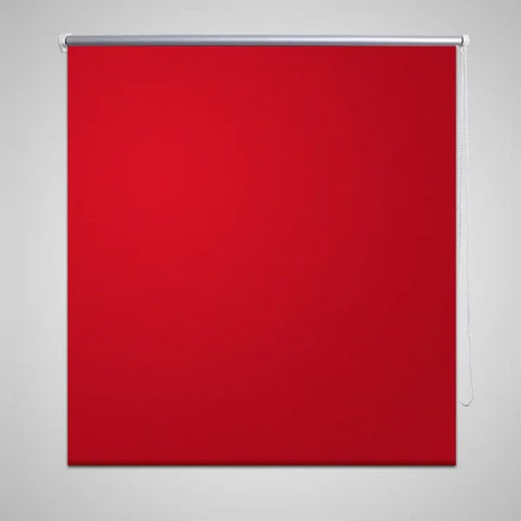ZNTS Roller Blind Blackout 160 x 175 cm Red 240140
