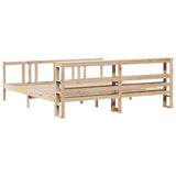 Bed Frame with Headboard without Mattress 200x200 cm 3305977