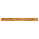 Table Top Live Edge 140x40x3.8 cm Solid Wood Mango 370591