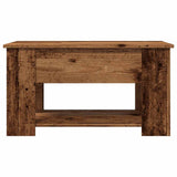 Coffee Table Old Wood 79x49x41 cm Engineered Wood 856928