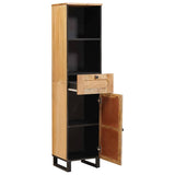 Bathroom Cabinet Brown 38 x 33 x 160 cm Solid Mango Wood 4018066