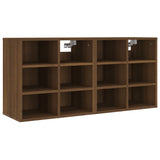 ZNTS Shoe Cabinets 2 pcs Brown Oak 52.5x30x50 cm 820513