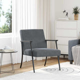 Armchair Dark Grey 59 x 75 x 78 cm Velvet 42017680