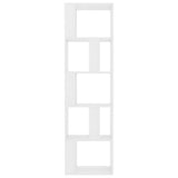 Book Cabinet/Room Divider White 45x24x159 cm Engineered Wood 800108