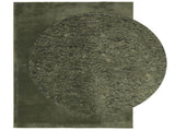Rug HUARTE Short Pile Soft and Washable Forest Green 200x280 cm 375100