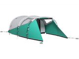 Three-Man, 3000mm Water-Resistant Two-Room Tunnel Tent - Green T3398P349027
