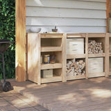 Kitchen Cabinet with Shelf MEPPEL Brown Oak 55 x 55 x 92 cm 868157