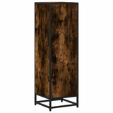 Book Cabinet Smoked Oak 33.5x33x107.5 cm Engineered Wood 849156