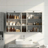 Bathroom Cabinet Set 3 pcs 120 x 14.5 x 70 cm Engineered wood 3403755
