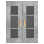 Wall Mounted Cabinets 2 pcs Concrete Grey Engineered Wood 3197900