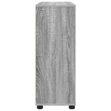 Storage Cabinet Grey Sonoma 80 x 31 x 81 cm Engineered Wood 888853