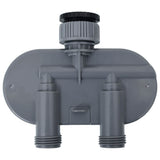 Double Outlet Water Timer with Ball Valves 147889