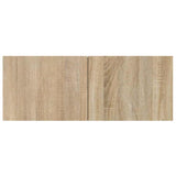 TV Cabinets 2 pcs Sonoma Oak 80x30x30 cm Engineered Wood 804538