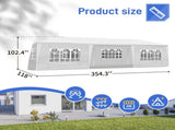 3*9m 7-Sided Iron PE Cloth Party Tent 51811363