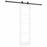 Sliding Door ORKDAL White and Black 61 x 198.5 cm 3332014