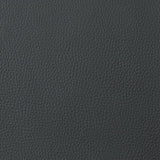 Tub Chair Black Real Leather 359639