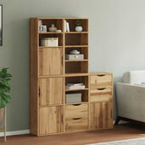 Side Cabinets 5 pcs "ODDA" 40x24x79 cm Solid Wood Pine 3365358