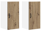 Wall Cabinet LUCCA 2 pcs Artisan Oak 30 x 31 x 80 cm 885024