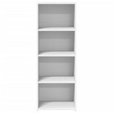 Highboard White 45x41x124 cm Engineered Wood 846390