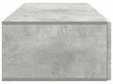 Wall-Mounted TV Cabinet Concrete Grey 98 x 41 x 30 cm 899038