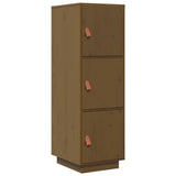 Highboard Honey Brown 34x40x108.5 cm Solid Wood Pine 820170