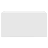 Bathroom Wall Cabinet White 60x25x30 cm Engineered Wood 860058