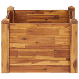 Garden Raised Bed 60x60x44 cm Solid Acacia Wood 46576