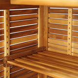 Bar Table 110x50x105 cm Solid Acacia Wood 44007