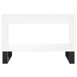 Coffee Table White 60x50x40 cm Engineered Wood 829260
